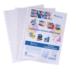  Genotherm, lefűzhető, A4+, 55 mikron, víztiszta, VICTORIA OFFICE lefűző