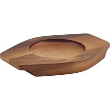 GenWare Alátét Akácia, Magasság: 25 mm, Hossz: 220 mm, Szélesség: 160 mm edény