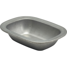 GenWare Rozsdamentes acél tál, stonewashed, magasság: 43 mm, hossz: 176 mm konyhai eszköz