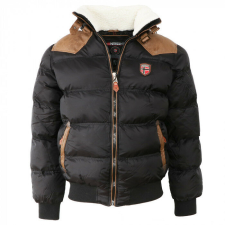 GEOGRAPHICAL NORWAY férfi kabát ABRAMOVITCH MEN 001, Fekete 4XL férfi kabát, dzseki