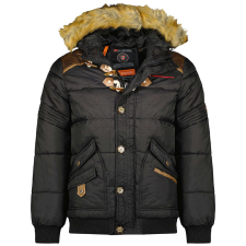 GEOGRAPHICAL NORWAY férfi kabát BELPHEGORE MEN téli, Fekete 3XL férfi kabát, dzseki