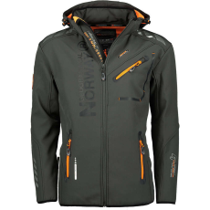 Geographical Norway férfi kabát ROYAUTE softshell, 4XL Sötétszürke