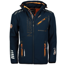 Geographical Norway férfi kabát ROYAUTE softshell, M Sötétkék férfi kabát, dzseki