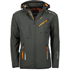 Geographical Norway férfi kabát ROYAUTE softshell, XXL Sötétszürke