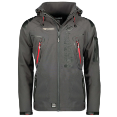 Geographical Norway férfi kabát TECHNO softshell, M Sötétszürke