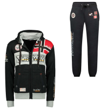 Geographical Norway férfi készlet FLYER / MARADOCK MEN, S Fekete férfi pulóver, kardigán