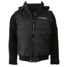  GEOGRAPHICAL NORWAY férfi mellény CRUMBERRY MEN 056 levehető ujjak, M Fekete