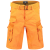 Geographical Norway férfi PANORAMIQUE MEN BASIC 063 bermuda zsebes nadrág, XL Narancs