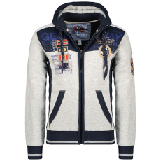 Geographical Norway férfi pulóver GEDAY MEN SAM 100, L Szürke