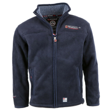 GEOGRAPHICAL NORWAY férfi pulóver UBOLT szőrmével, 4XL Sötétkék férfi pulóver, kardigán