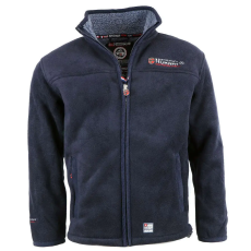  GEOGRAPHICAL NORWAY férfi pulóver UBOLT szőrmével, L Sötétkék