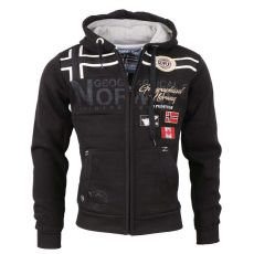 Geographical Norway kapucnis férfi GARADOCK oversize, Fekete 8XL