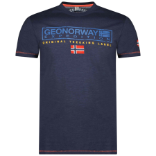 GEOGRAPHICLA NORWAY férfi póló JASIC plus size, 7XL Sötétkék férfi póló