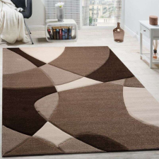  Geometriai vonalak barna szőnyeg, modell 20669, 80x150cm lakástextília