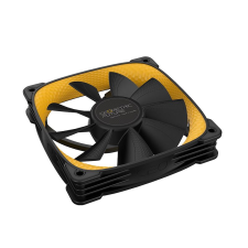 Geometric Future Squama 2505Y hűtő ventilátor 120mm fekete-sárga (1F2505Y112000) (1F2505Y112000) hűtés