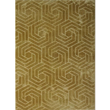 Geometrikus Arany Szőnyeg - 120x180 cm lakástextília