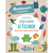 Geopen Kiadó Az évszakok - Montessori foglalkoztató füzet 3-4 éveseknek gyermek- és ifjúsági könyv
