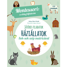Geopen Kiadó Játékos feladatok - háziállatok (montessori: a világ felfedezése) gyermek- és ifjúsági könyv