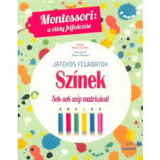 Geopen könyvkiadó Kft Színek - Montessori foglalkoztató könyv 3-4 éveseknek gyermek- és ifjúsági könyv