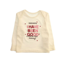 George karácsonyi mintás fehér felső - 62 gyerek póló