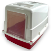  Georplast Heidi fedeles macska WC 54x39x39cm piros