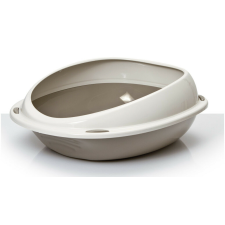 Georplast Shuttle íves macska WC kerettel S 45x36x15,5cm bézs macskatoalett