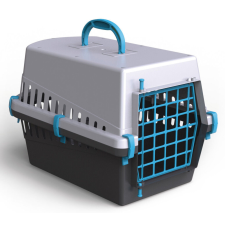Georplast Transportino macskaszállító 50x33x32cm kék szállítóbox, fekhely macskáknak