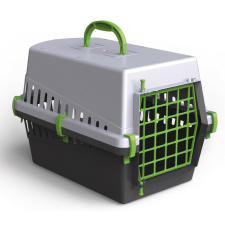 Georplast Transportino macskaszállító 50x33x32cm zöld szállítóbox, fekhely macskáknak