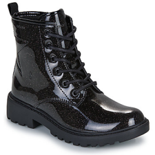 Geox Csizmák J CASEY GIRL GLITTER Fekete 32 gyerek csizma, bakancs