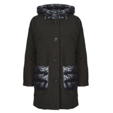 Geox Kabátok W CALITHE LONG COAT Fekete DE 38