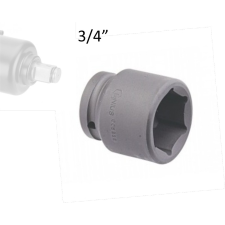  Gépi dugókulcs fej 3/4&quot; 32 mm dugókulcs
