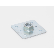  Gerendatalp lemez M24 anyával barkácsolás, csiszolás, rögzítés