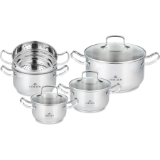 Gerlach SIMPLE Rozsdamentes acél edénykészlet 9 db (332-9) edény