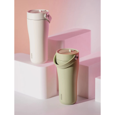 Germstar Kft. Carry Cup duplafalú termoszkulacs Matcha jóga felszerelés