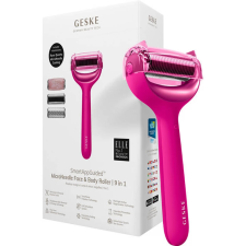 Geske 9 az 1-ben Mikrotűs arc&test henger alkalmazással magenta bőrápoló eszköz