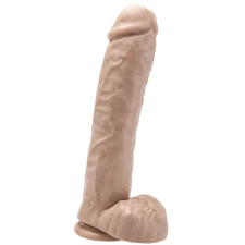 GET REAL Prémium 11 inch bőrszínű dildo heregyekkel műpénisz, dildó