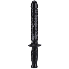 Get Real TOYJOY Dildó fogantyú The Manhandler 23 x 4cm Fekete műpénisz, dildó