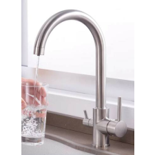 GetWell Sinuosity 2 karos, 3 utas Konyhai Csap Víztisztítókhoz Nikkel színben csaptelep