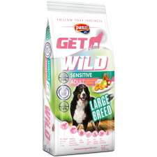 GetWild Dog Adult Large Breed Sensitive Lamb & Rice with Apple 15kg kutyaeledel