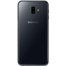  GH82-17872A Gyári akkufedél hátlap - burkolati elem Samsung Galaxy J6 Plus, fekete mobiltelefon, tablet alkatrész