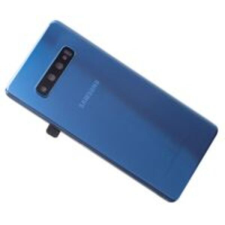  GH82-18406C Gyári akkufedél hátlap - burkolati elem Samsung Galaxy S10 Plus, kék mobiltelefon, tablet alkatrész