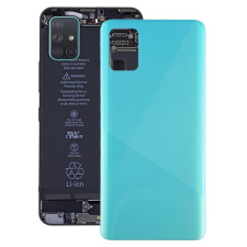 GH82-21653C Gyári akkufedél hátlap - burkolati elem Samsung Galaxy A51, kék mobiltelefon, tablet alkatrész