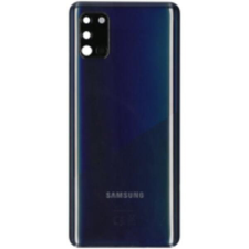  GH82-22338A Gyári akkufedél hátlap - burkolati elem Samsung Galaxy A31, fekete mobiltelefon, tablet alkatrész