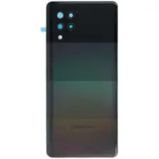  GH82-24378A Gyári akkufedél hátlap - burkolati elem Samsung Galaxy A42, fekete mobiltelefon, tablet alkatrész