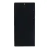  GH82-27487E Samsung Galaxy S22 Ultra 5G OEM OLED kijelző érintővel fekete kerettel, előlap