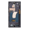  GH82-33783A Samsung Galaxy S23 Ultra SM-S918U USA Ver OEM LCD kijelző érintővel Fekete kerettel, előlap