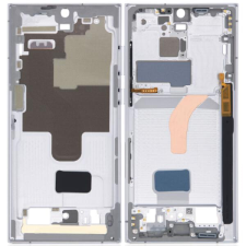  GH96-14953C Samsung Galaxy S22 Ultra 5G Fehér középső keret mobiltelefon, tablet alkatrész