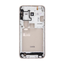 GH98-39054B Samsung Galaxy J3 (2016) arany középső keret és akkufedél, hátlap mobiltelefon, tablet alkatrész