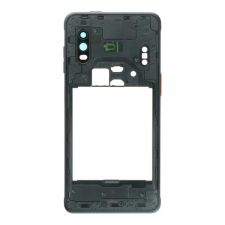  GH98-45172A Samsung Galaxy Xcover Pro fekete középső keret mobiltelefon, tablet alkatrész