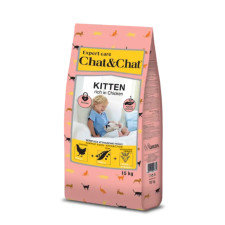 Gheda Chat&Chat Kitten 15kg macskaeledel